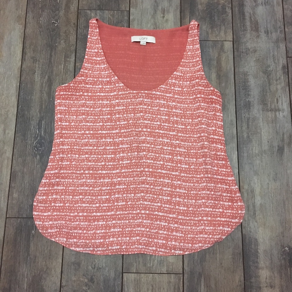 ⬇️ Ann Taylor LOFT printed cami XS - Picture 2 of 3